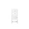 James Martin Vanities Athens 15in Base Cabinet w/ Drawers and Left Door, Glossy White w/ 3 CM White Zeus Quartz Top E645-B15L-GW-3WZ - alternate 1